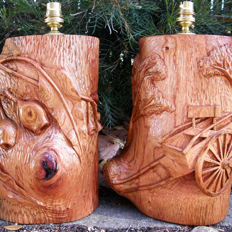 Sandra Skodnik is an Australian artist, wood carver and sculptor